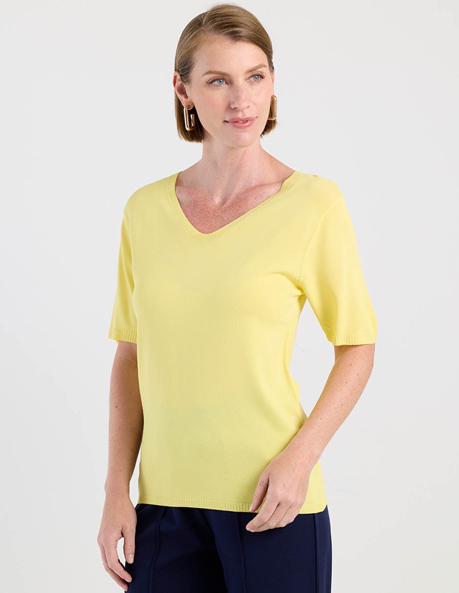 Blusa manga 3/4 para mujer 7