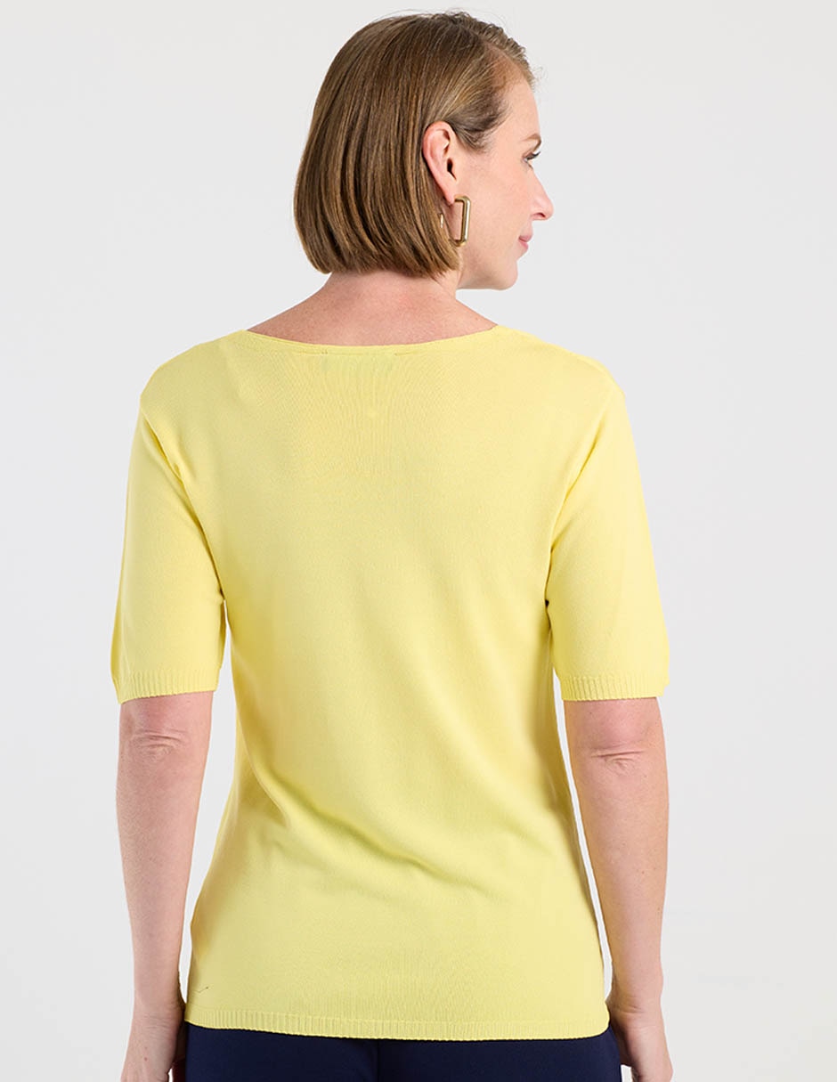 Blusa manga 3/4 para mujer 11