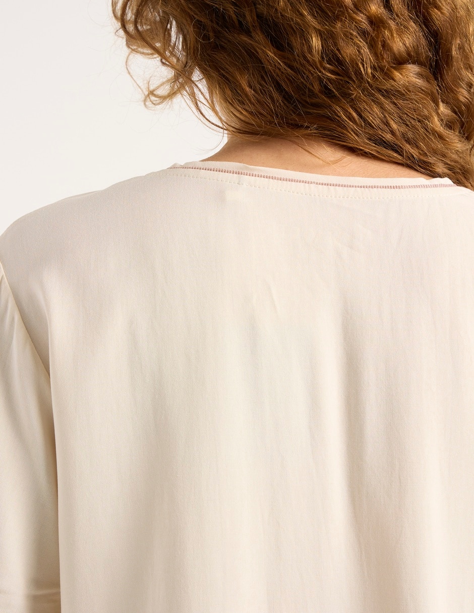 Blusa manga corta para mujer 10