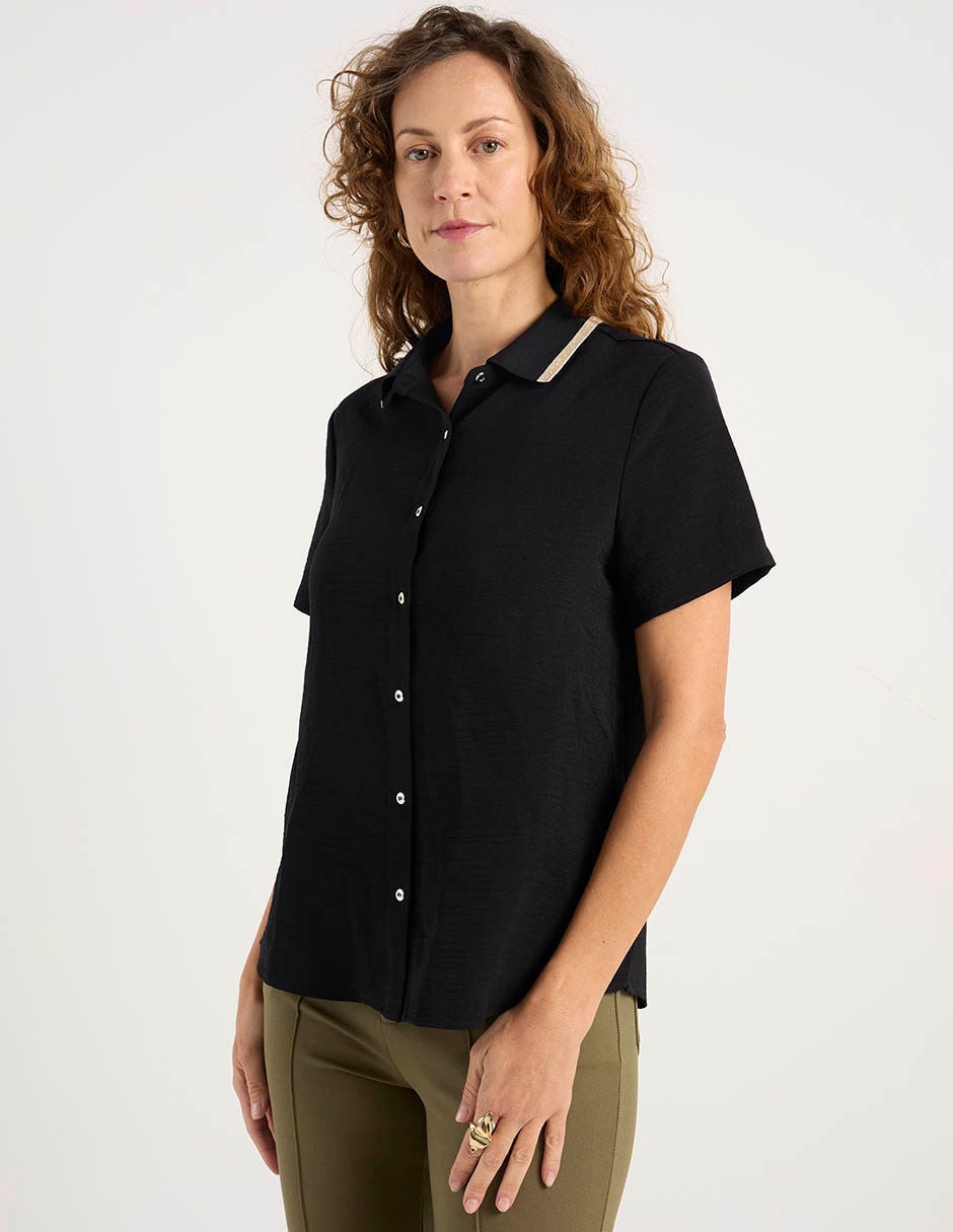 Blusa manga corta para mujer 1