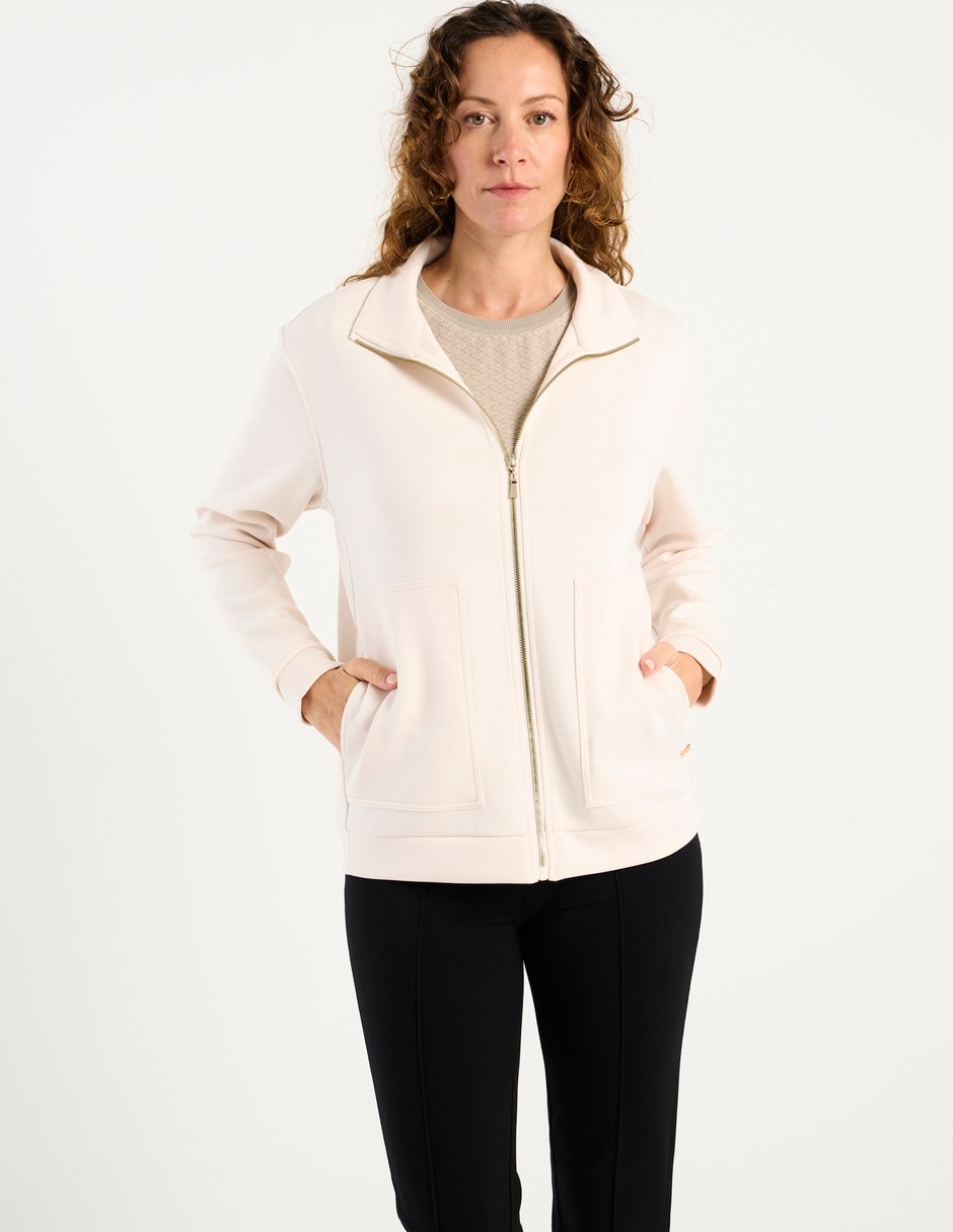 Sudadera con bolsillos para mujer 5
