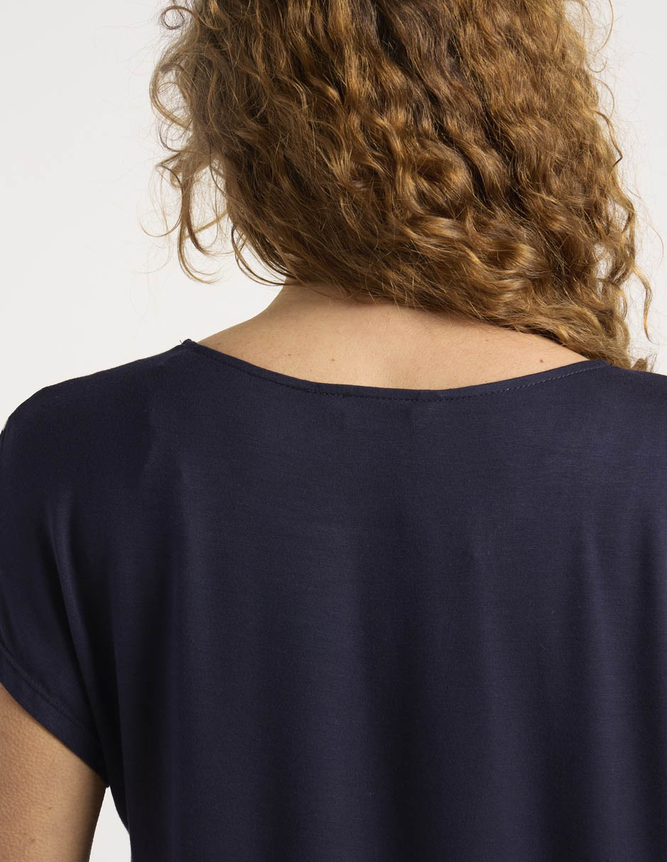 Blusa manga corta para mujer 10