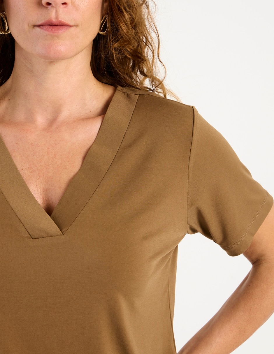 Blusa La Mode manga corta para mujer