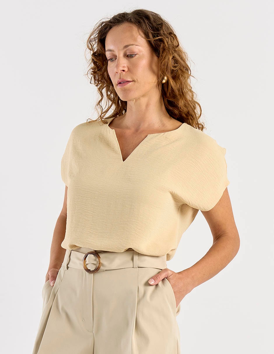 Blusa La Mode manga corta para mujer 8