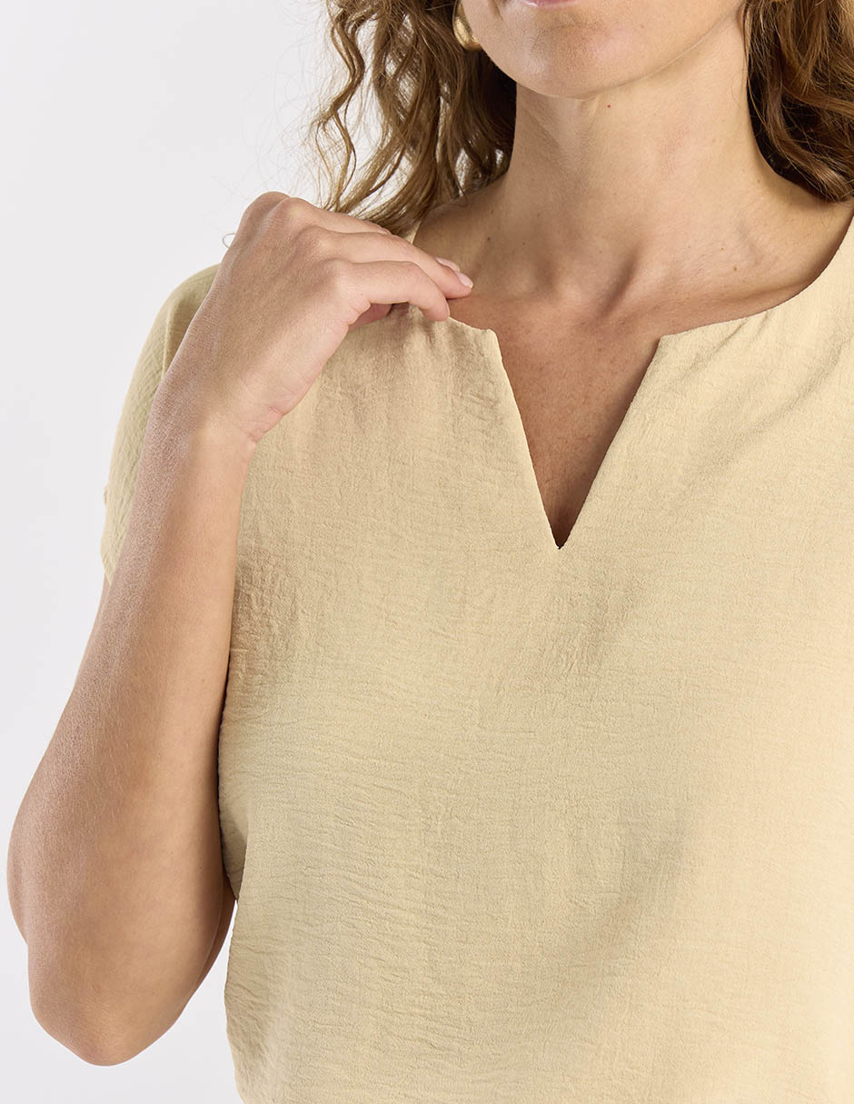 Blusa La Mode manga corta para mujer 10
