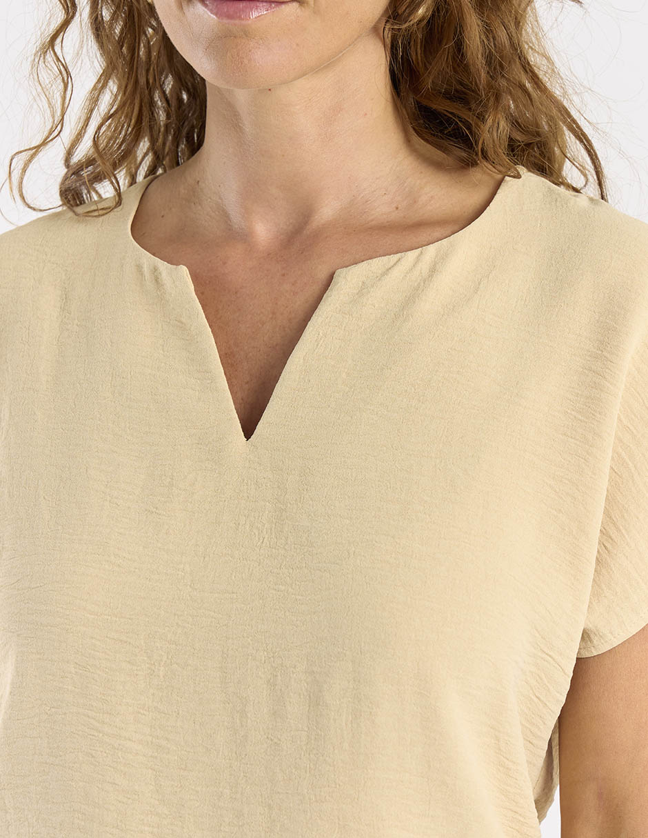 Blusa La Mode manga corta para mujer 11