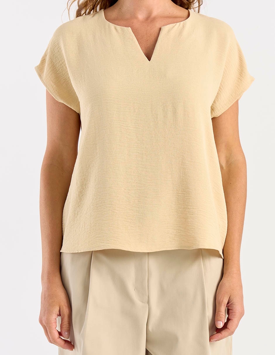Blusa La Mode manga corta para mujer 13