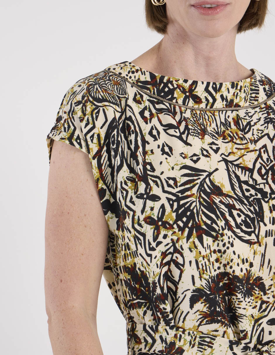 Vestido a la rodilla casual para mujer