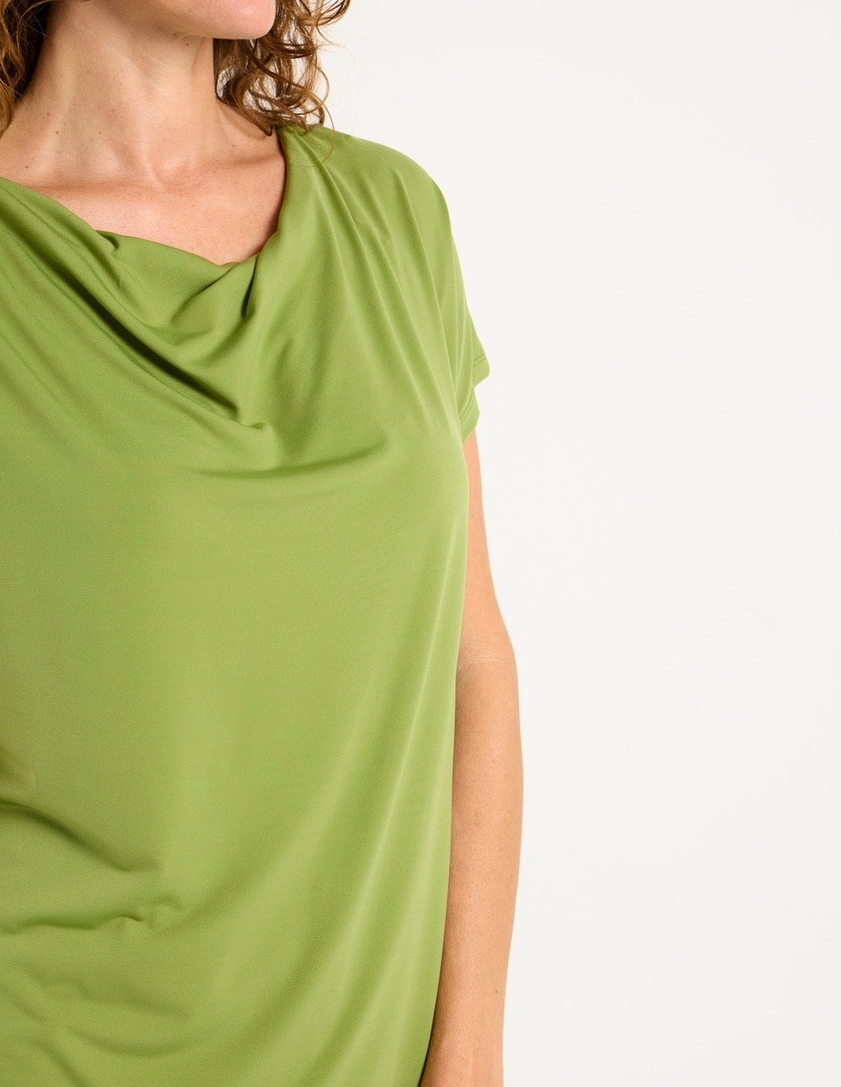 Blusa La Mode manga corta para mujer