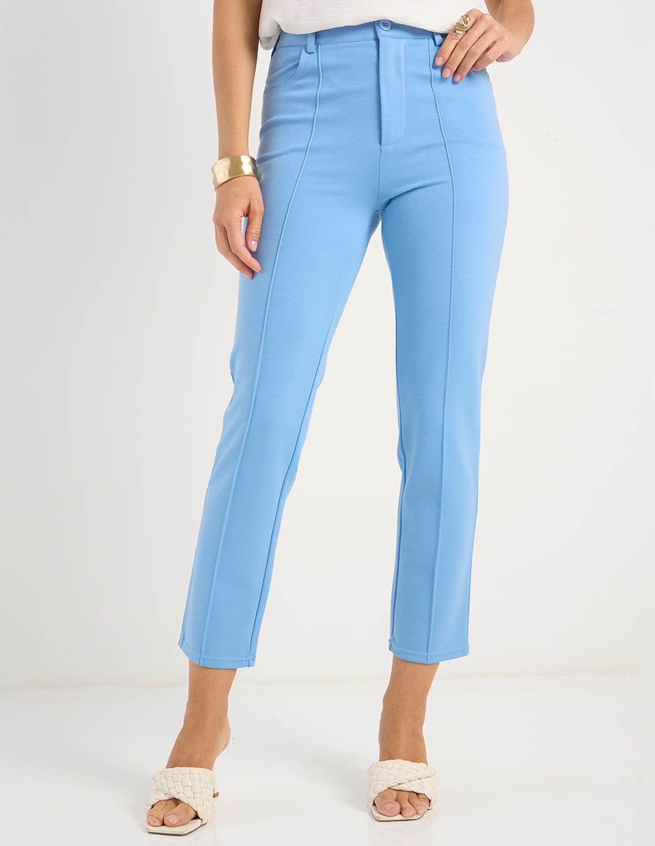 Pantalón capri slim para mujer Pantalón capri slim para mujer