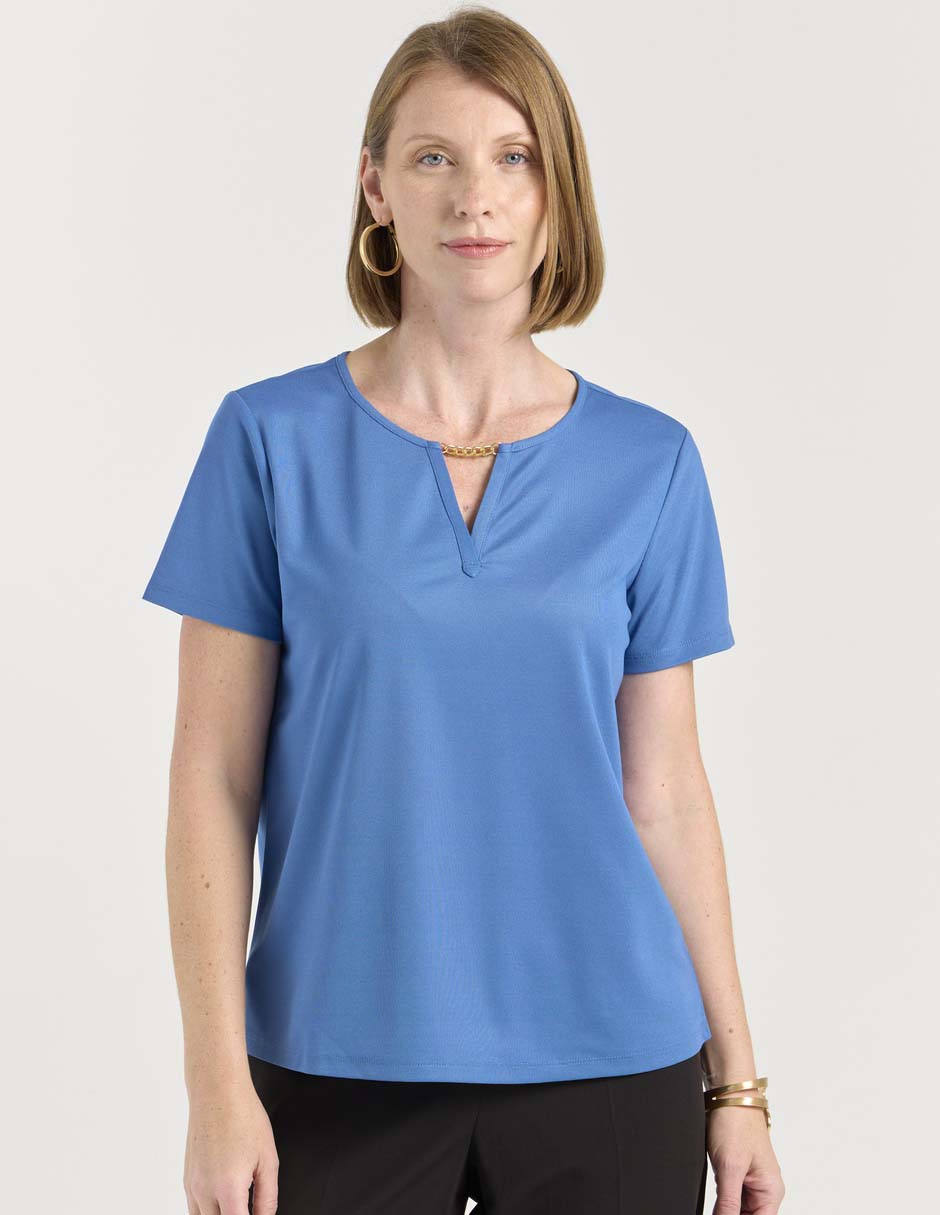 Blusa manga corta para mujer 1