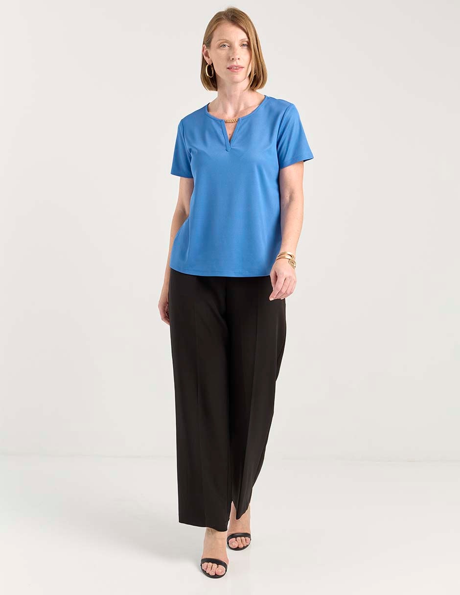 Blusa manga corta para mujer 6