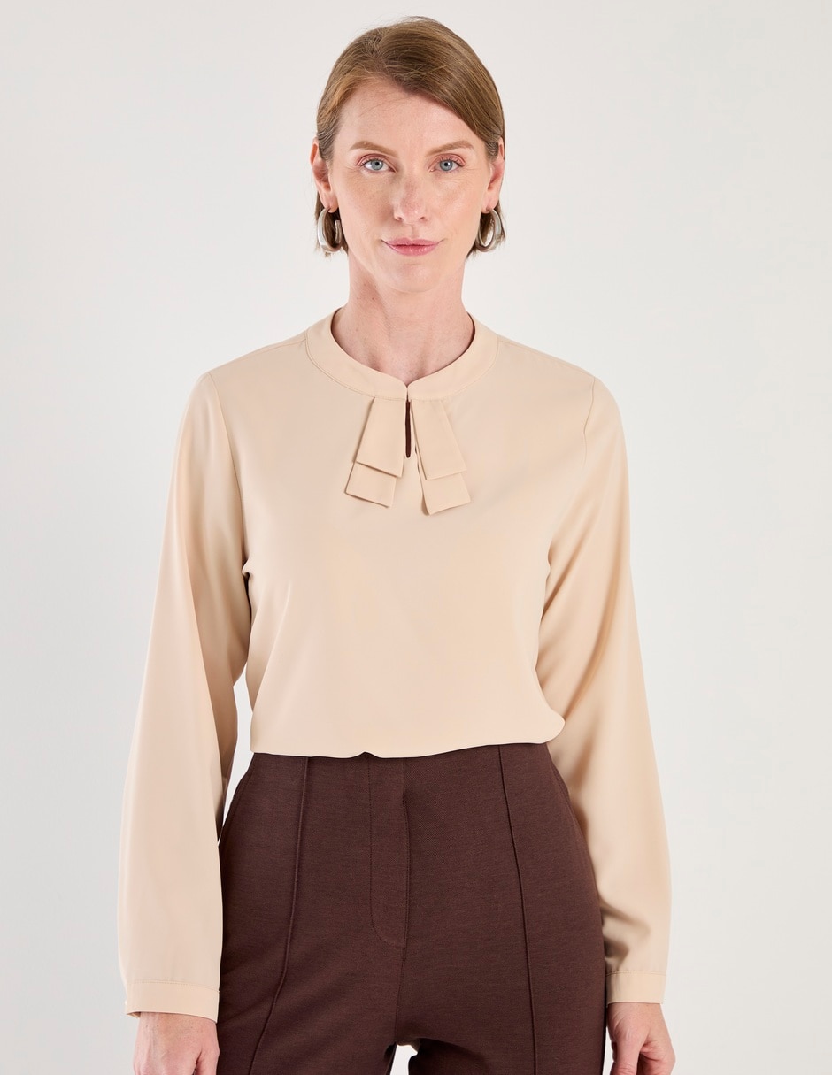 Blusa manga larga para mujer 1