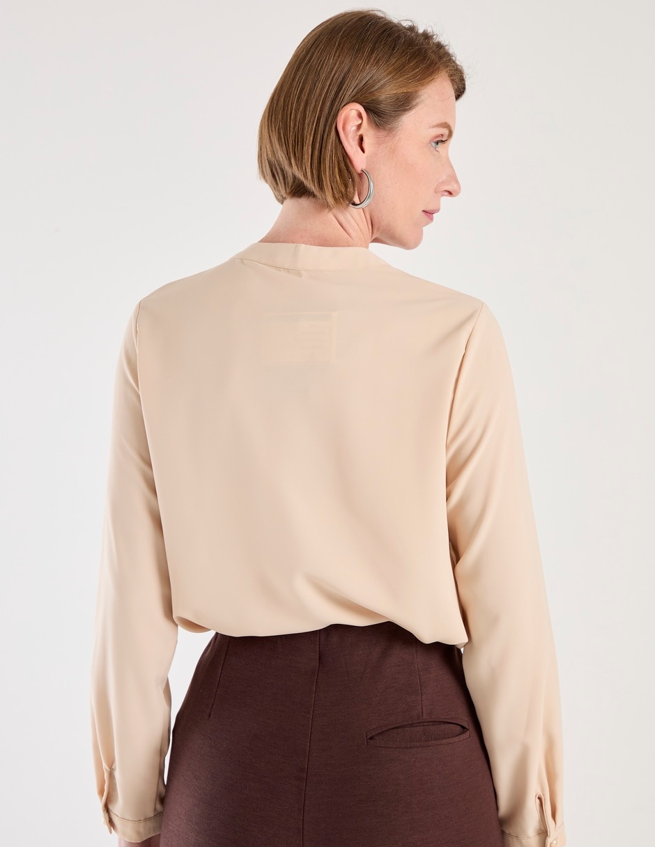 Blusa manga larga para mujer 6