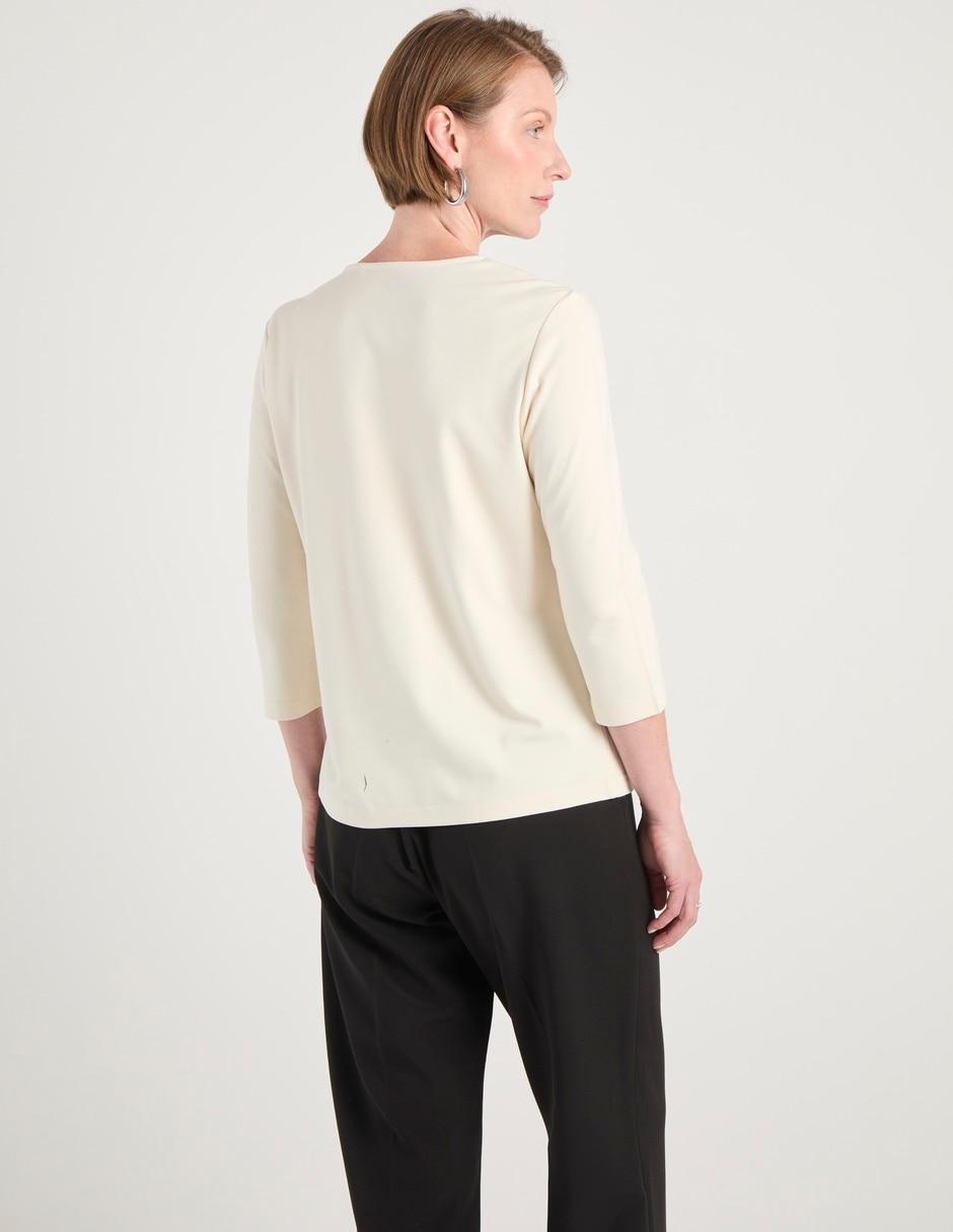 Blusa manga 3/4 para mujer 5