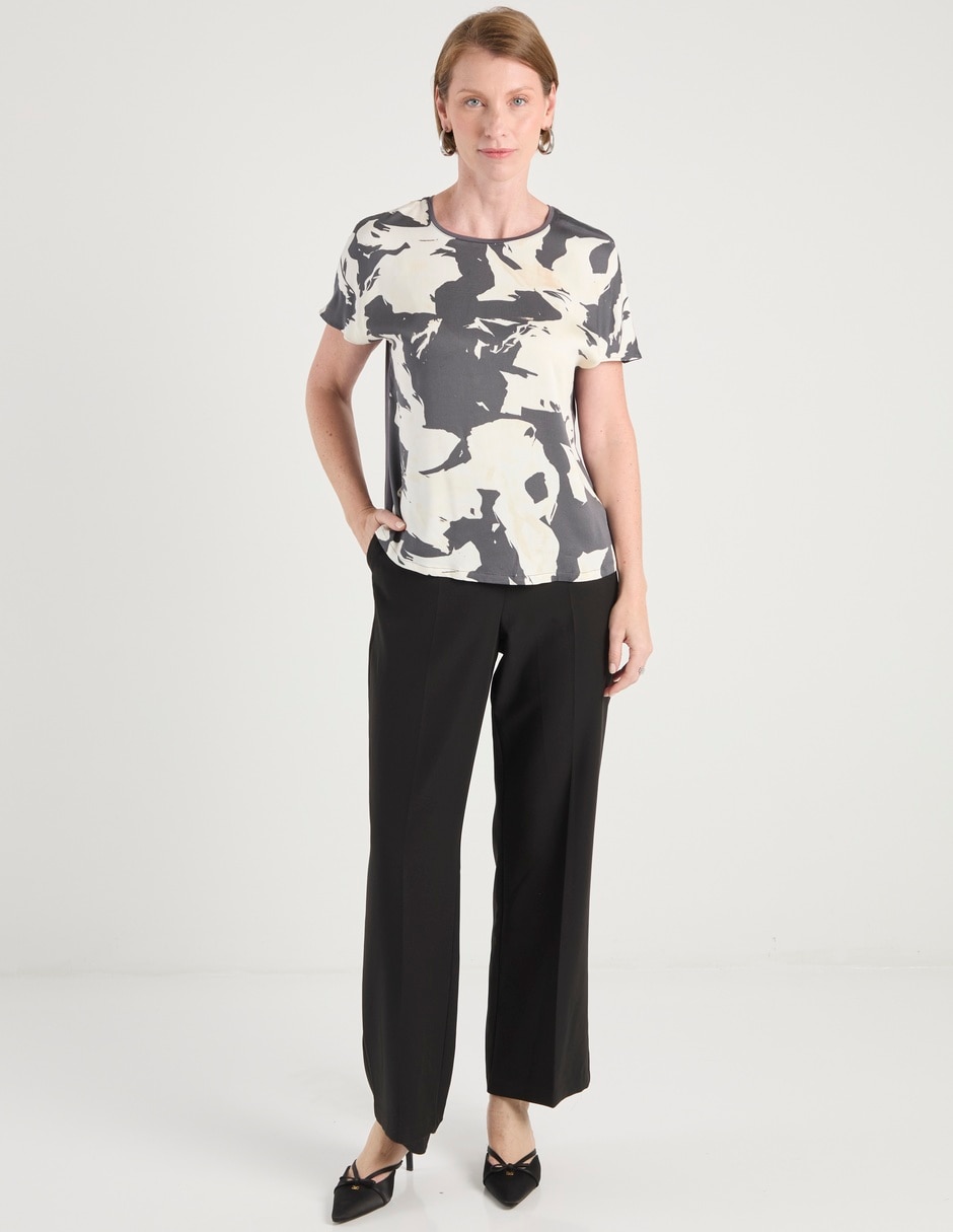 Blusa manga corta para mujer 6