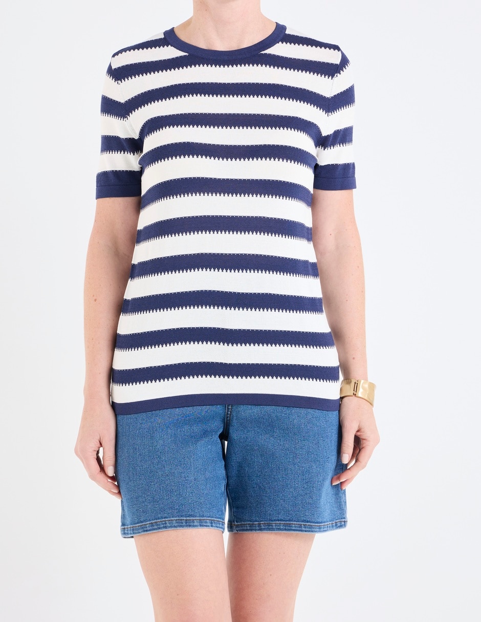 Blusa manga corta para mujer 9