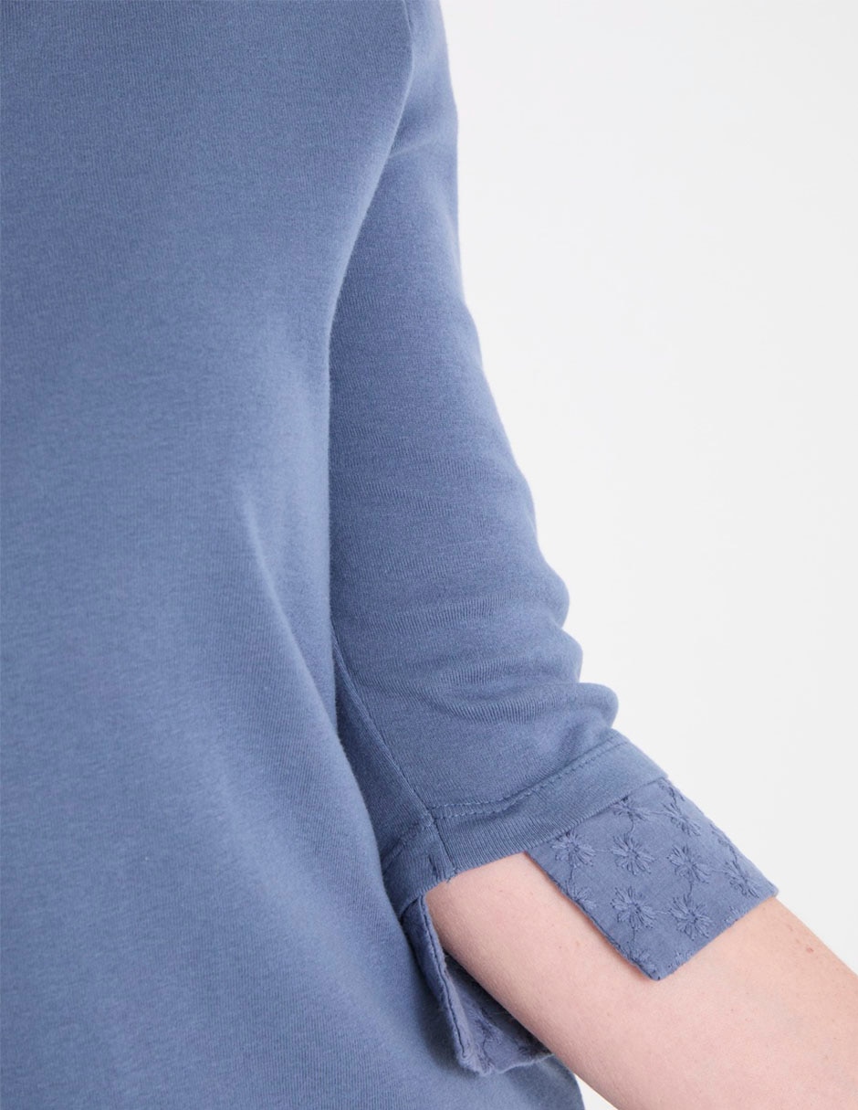 Blusa manga 3/4 para mujer 9