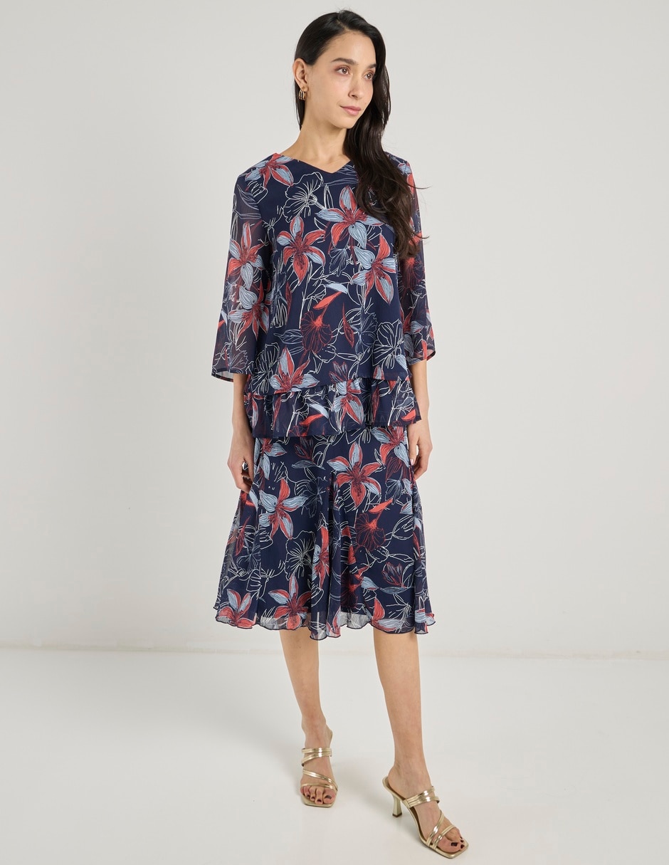 Blusa manga 3/4 para mujer 8