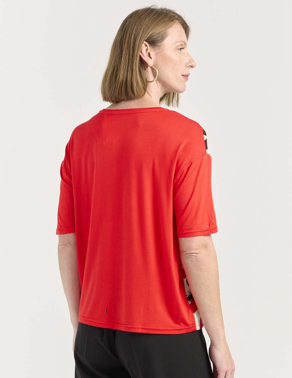 Blusa manga al codo para mujer 5