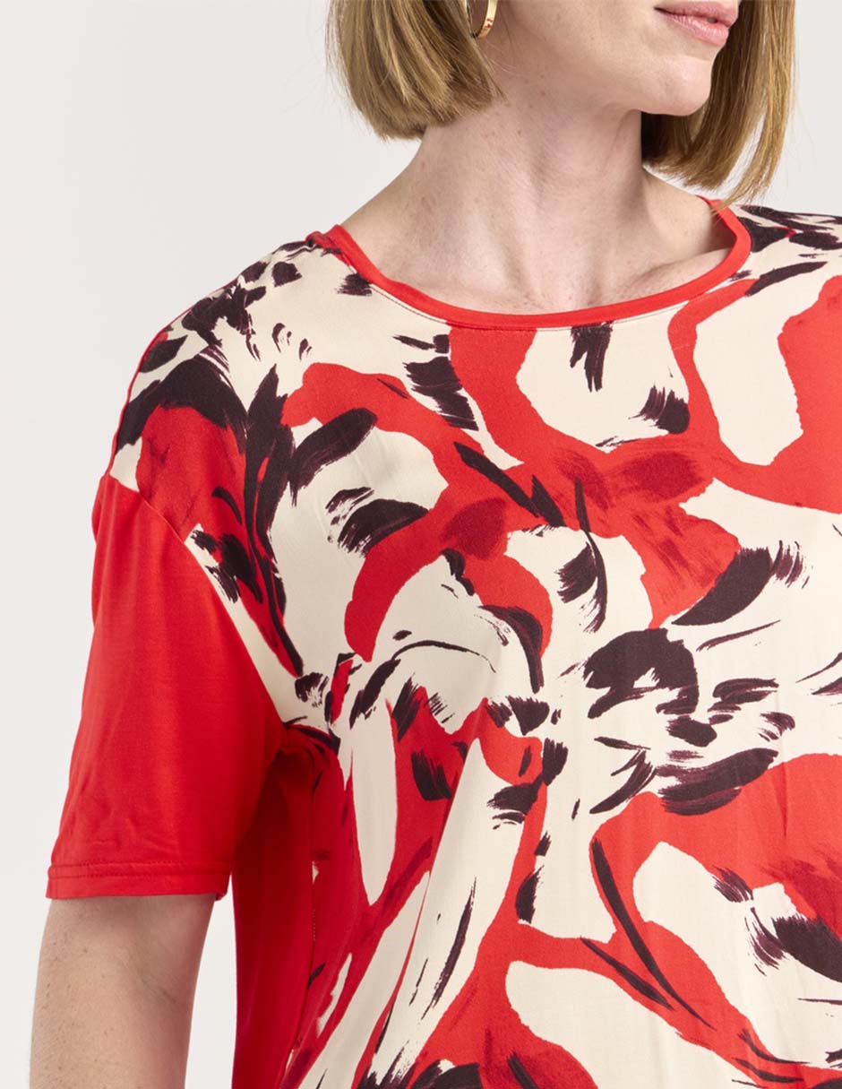 Blusa manga al codo para mujer 7
