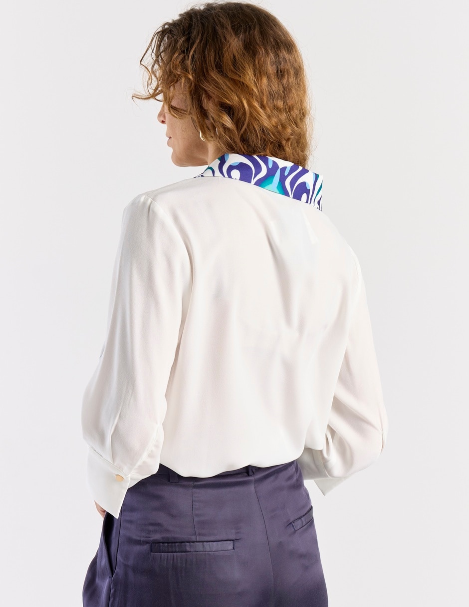 Blusa La Mode manga 3/4 para mujer 12