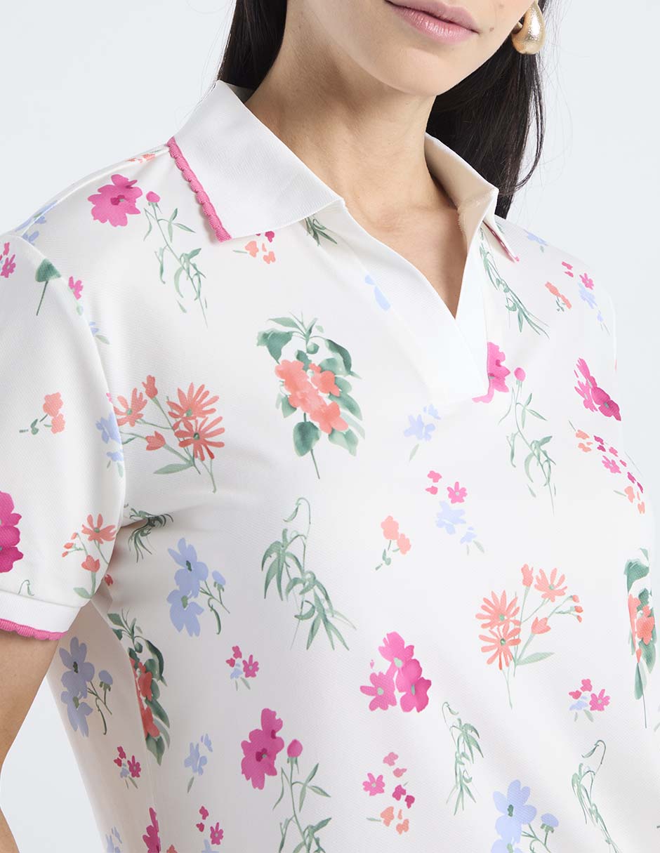 Blusa manga corta para mujer 9