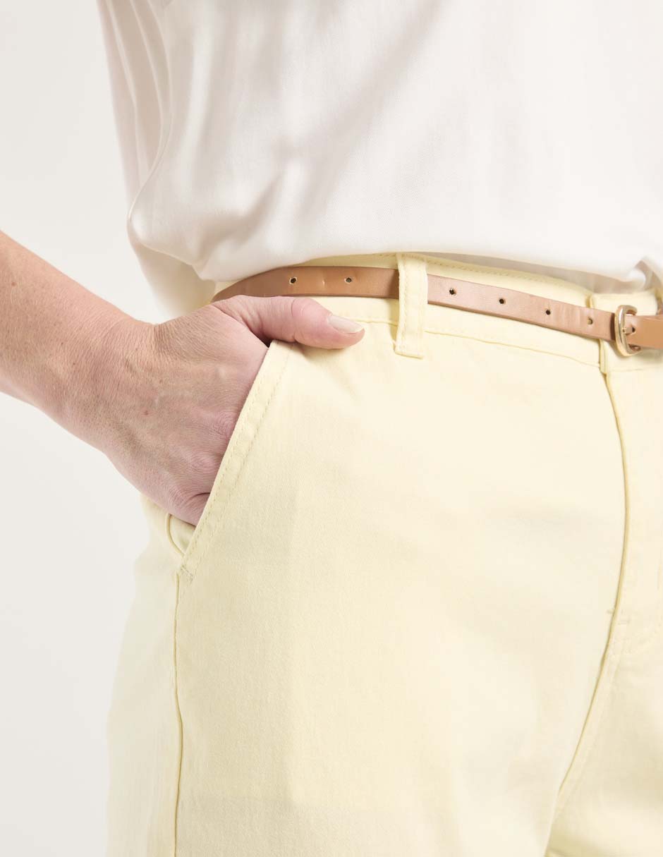 Pantalón chino slim para mujer 2