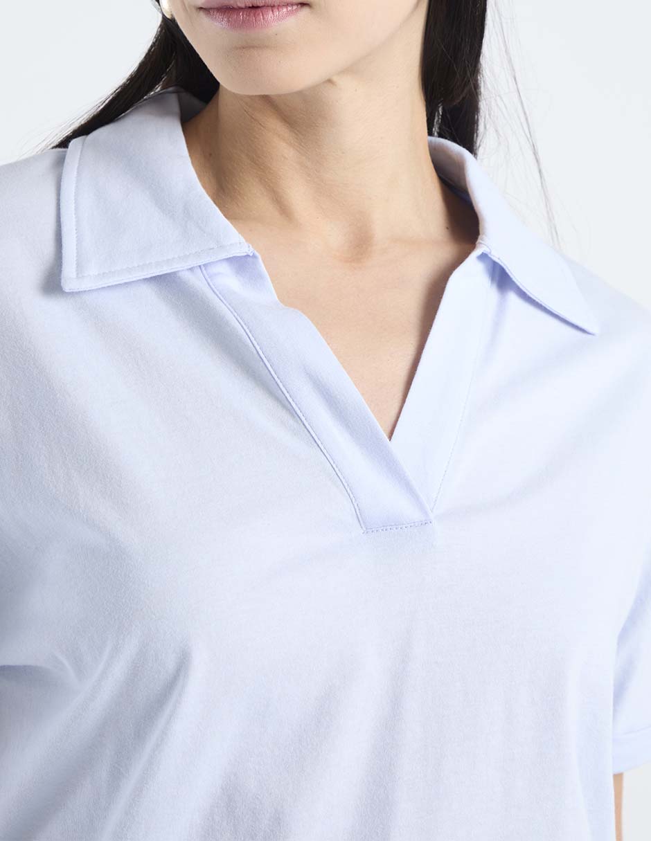 Blusa manga corta para mujer 10