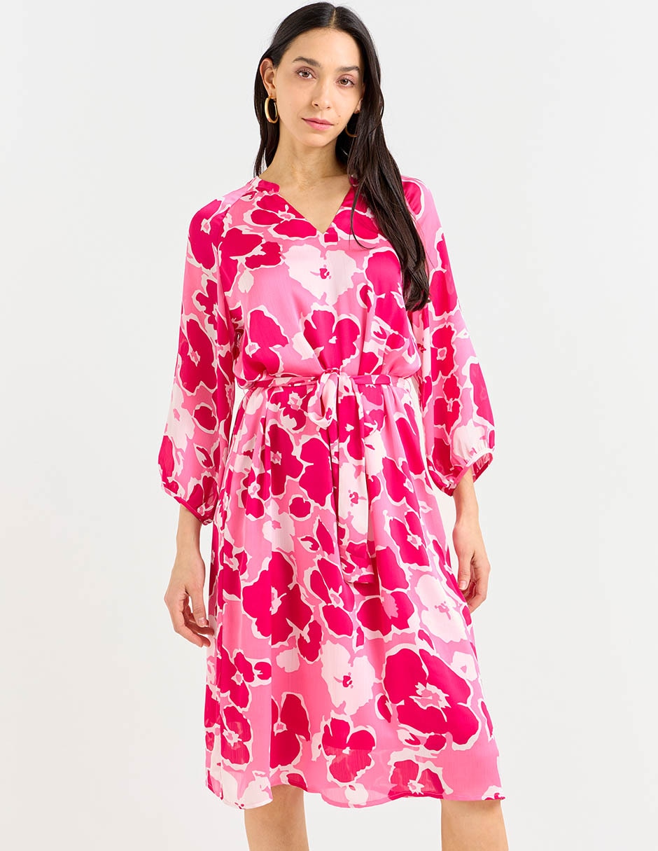 Vestido 3/4 casual para mujer