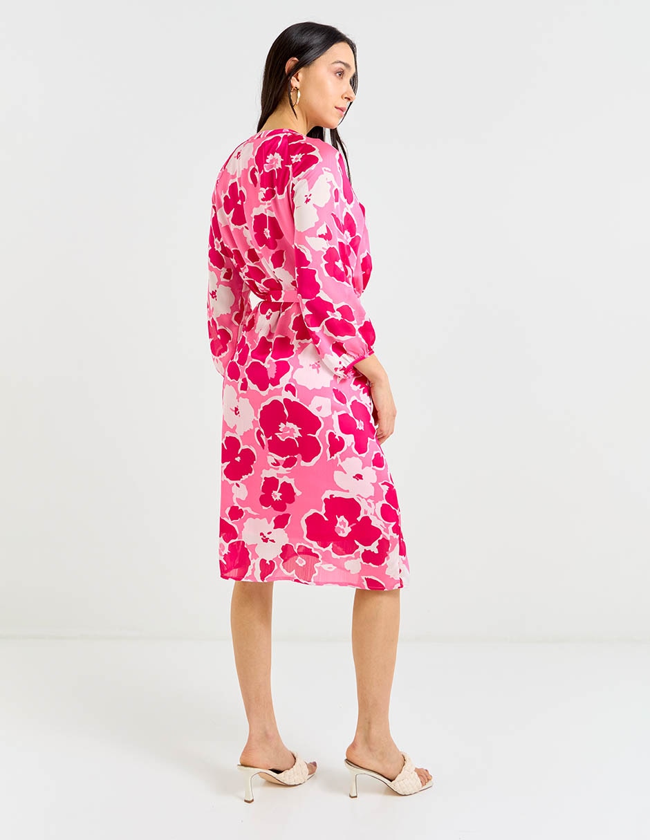 Vestido 3/4 casual para mujer