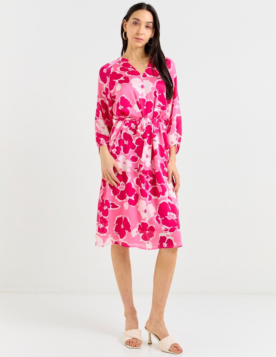 Vestido 3/4 casual para mujer