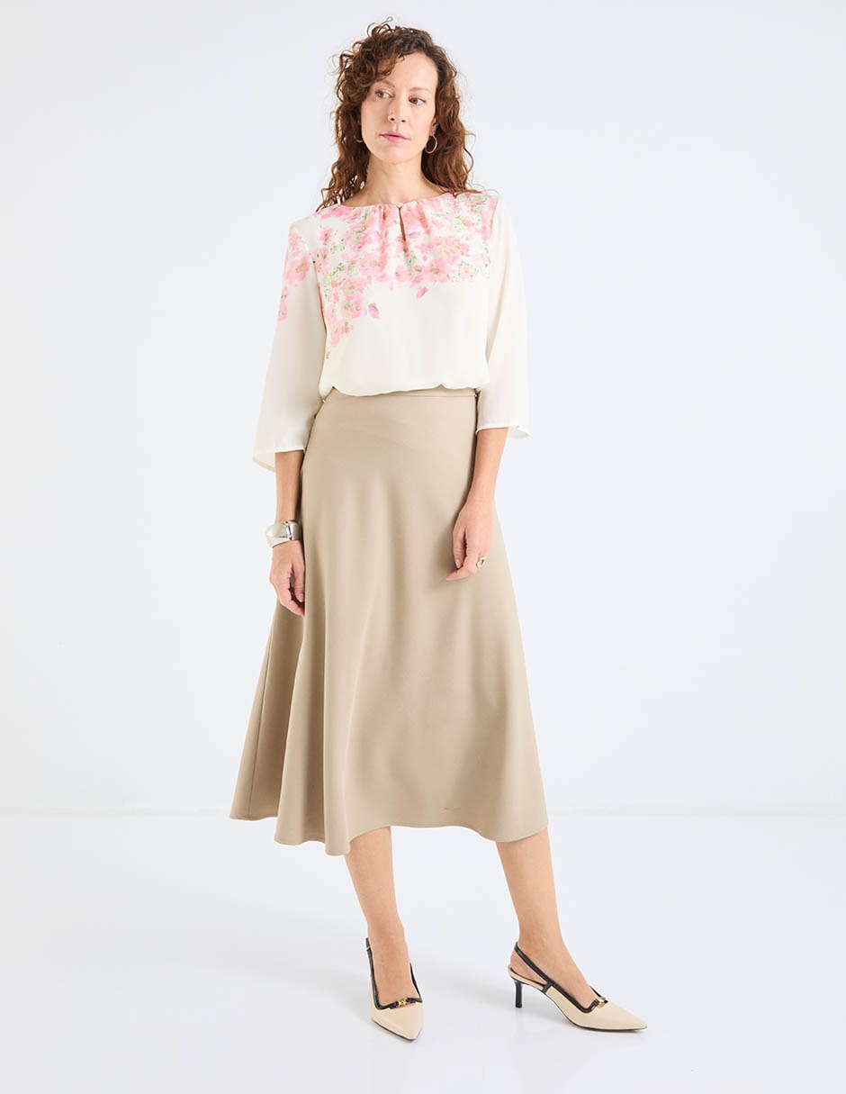 Blusa manga 3/4 para mujer 7