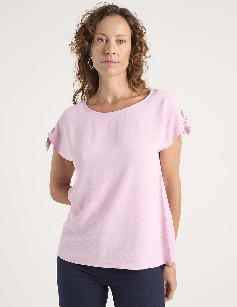 Blusa manga corta para mujer 1