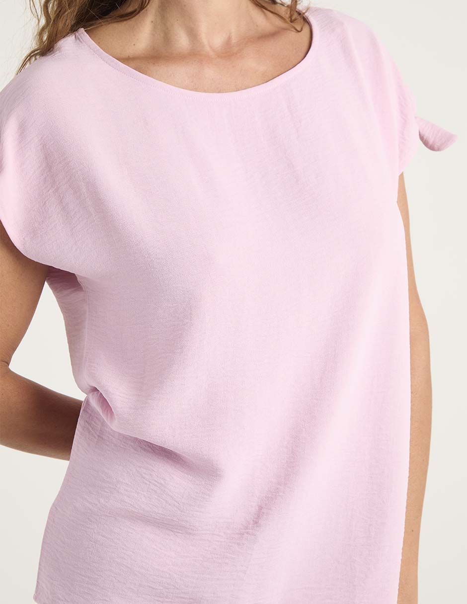 Blusa manga corta para mujer 10