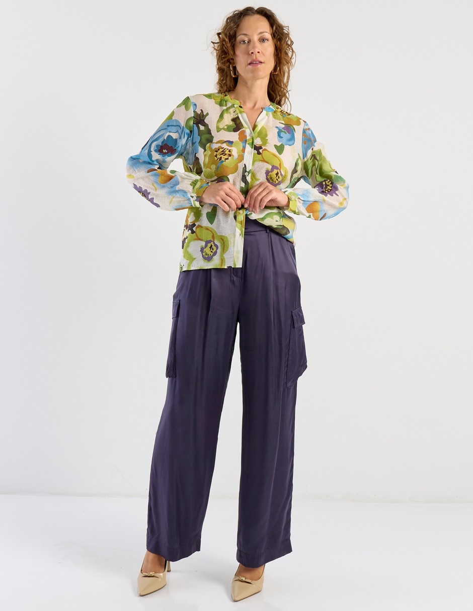 Blusa La Mode manga larga para mujer 9