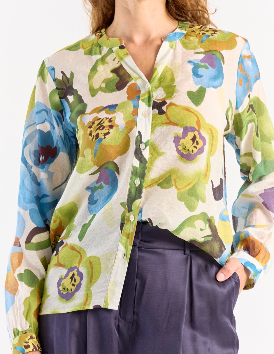 Blusa La Mode manga larga para mujer 10