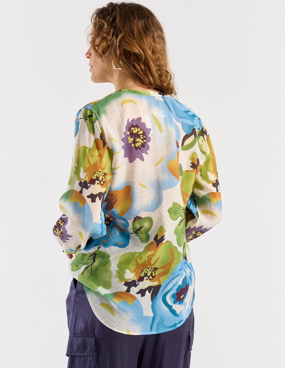 Blusa La Mode manga larga para mujer 12