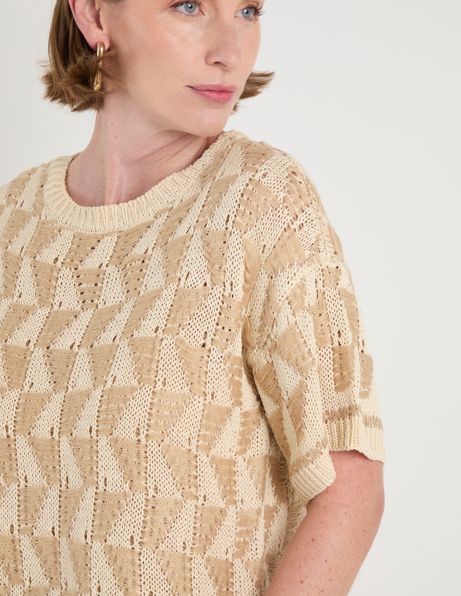 Blusa manga corta para mujer 10