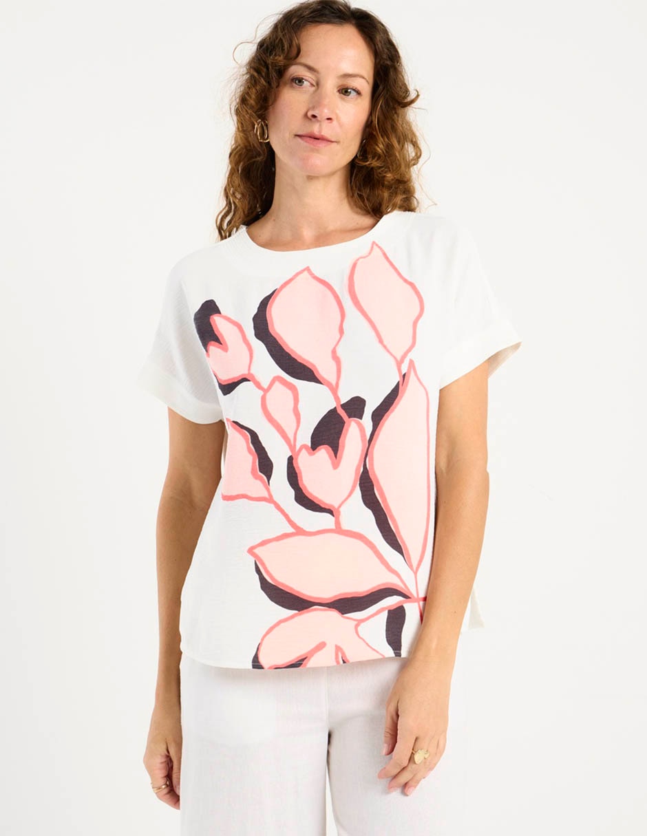 Blusa manga corta para mujer 1