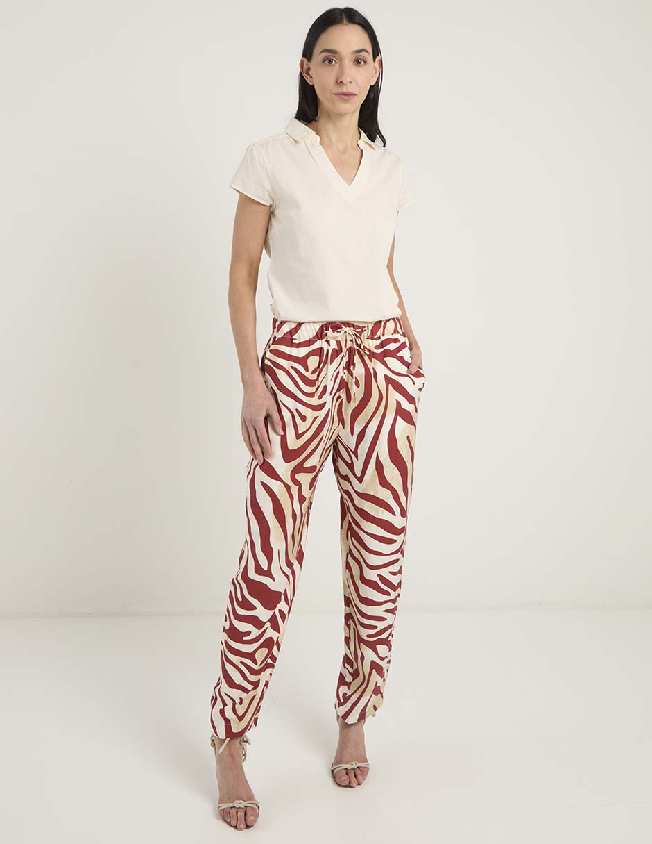 Pantalón amplio para mujer 4