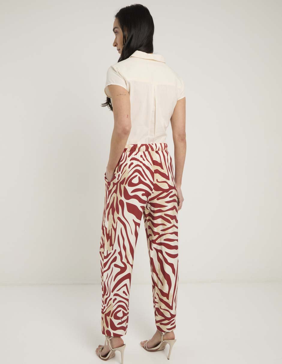 Pantalón amplio para mujer 6