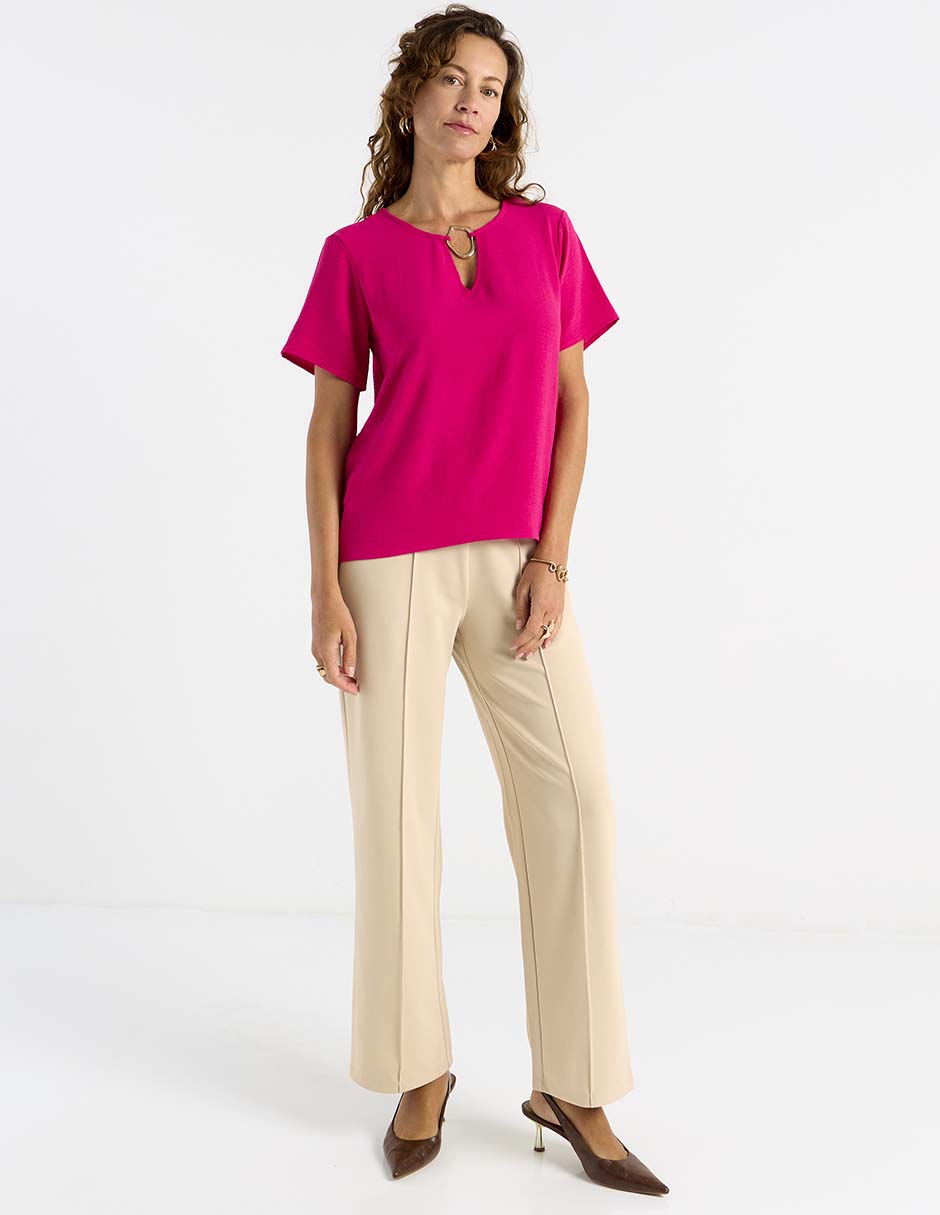 Pantalón easy pant flare para mujer 3