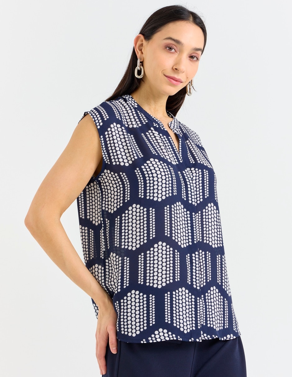 Blusa manga corta para mujer 1
