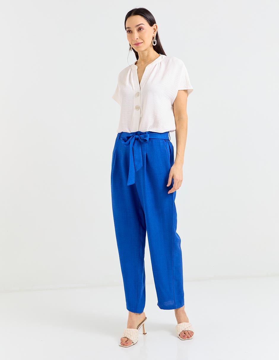 Blusa manga corta para mujer 7