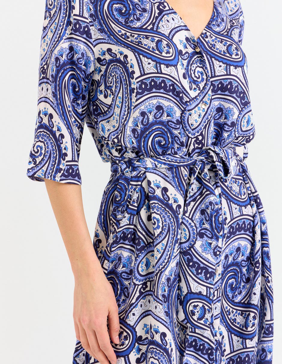 Vestido a la rodilla casual para mujer