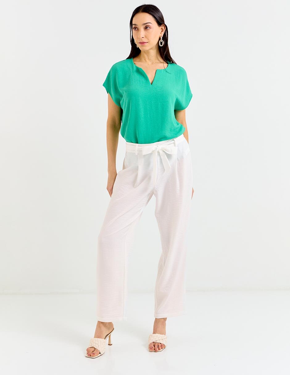 Pantalón relaxed regular para mujer 3
