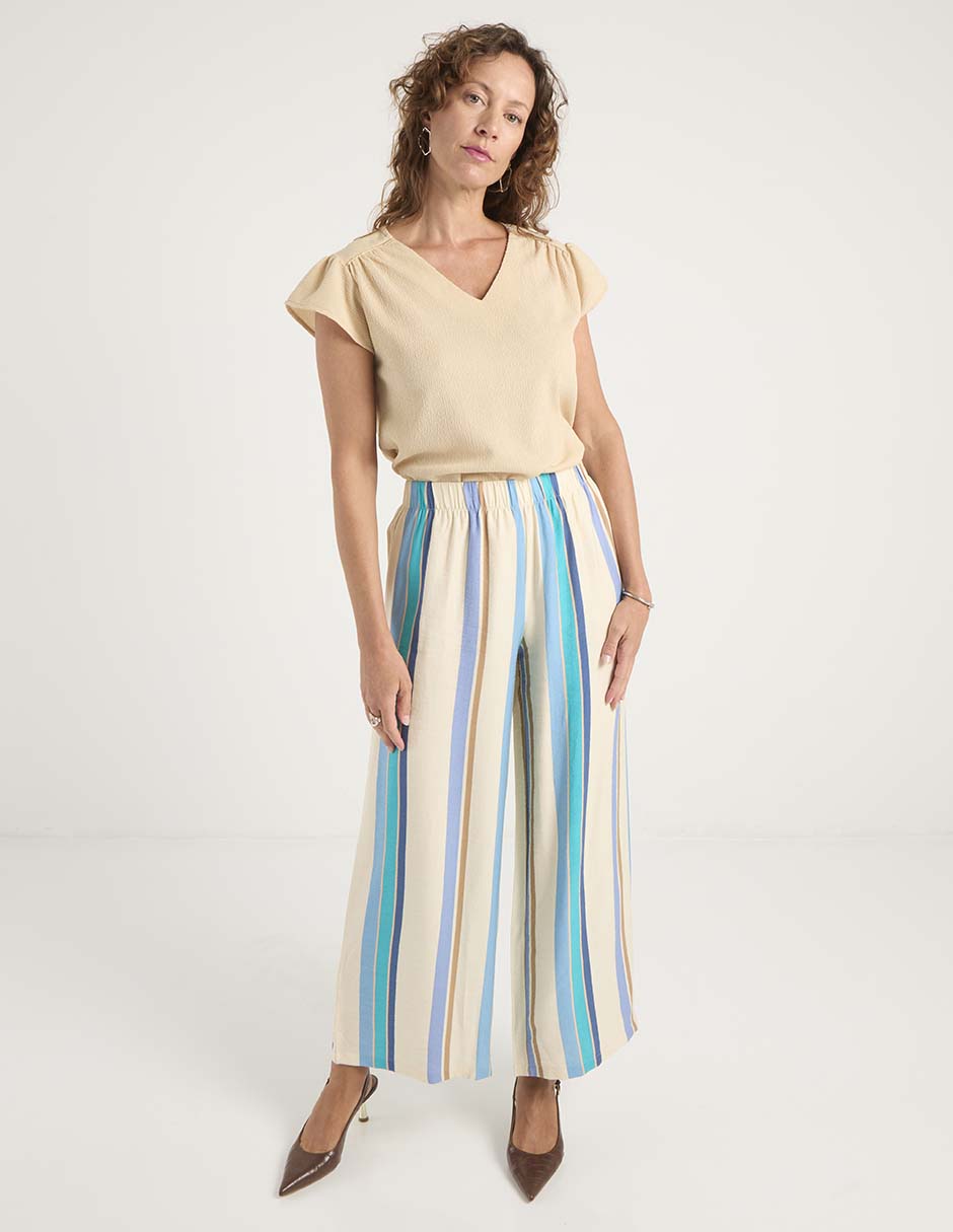 Blusa manga corta para mujer 8