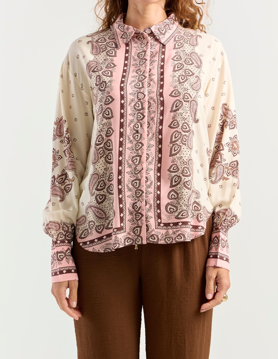 Blusa manga larga para mujer 10