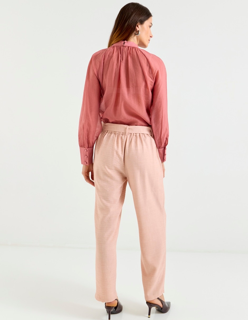 Pantalón relaxed regular para mujer 4